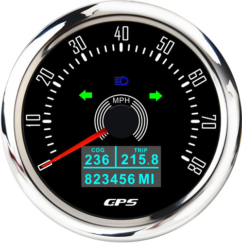 85mm nero gps tachimetro - gps,